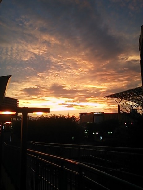 夕焼け空
